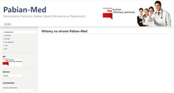 Desktop Screenshot of bip.pabianmed.pl